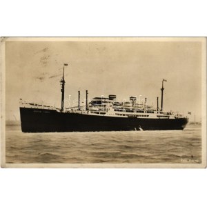 1933 D. General Osorio HAPAG Hamburg-Amerika Linie / Hamburg-American Line steamship (EK)