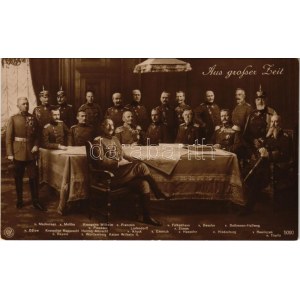 Aus grosser Zeit, v. Mackensen, v. Moltke, Kronprinz Wilhelm v. Preussen, v. Francois Ludendorff, v. Falkenhayn, v...