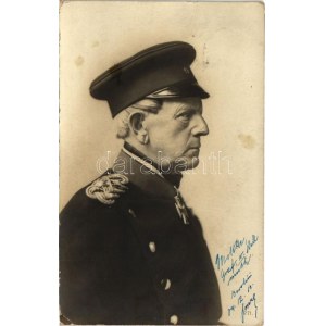 1904 Helmuth Karl Bernhard von Moltke, Prussian field marshal, chief of staff of the Prussian Army ...