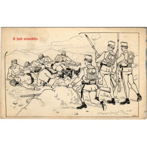 1911 A jövő muzsikája / Austro-Hungarian K.u.K. military art postcard s: Urtz (EK)
