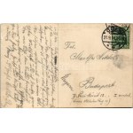 1914 Die Vernichtung des Luftkreuzers Z II am Webersberg bei Weilburg a/Lahn am 25. April 1910 / Lezuhant léghajó ...