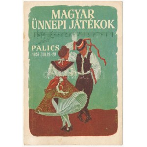 1952 Palics, Palic; Magyar Ünnepi Játékok / Festival Madarske Kulture / Hungarian Culture Festival (EK...