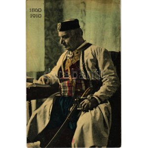 1912 Nj. V. kralj i gospodar Nikola I. 1860-1910 / Nicholas I of Montenegro (fa)
