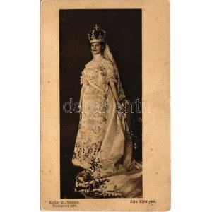 Zita királyné. Kollár utóda Szenes felvétele Budapest 1916. / Queen Zita (EB)