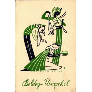 Boldog ünnepeket! / Wesolych Swiat / Christmas greeting (EK)