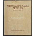 3db klf, 1929-1932. közötti Otto Helbing aukciós katalógus. Használt, kissé megviselt állapotban...