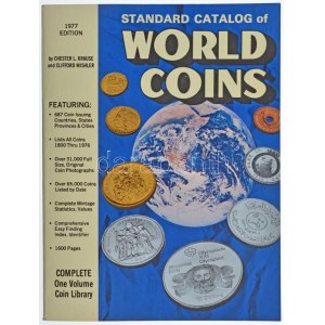 Standard Catalog of World Coins 1800-1976, 4th Edition, Krause Publications, 1977. Használt, szép állapotban. / Used...