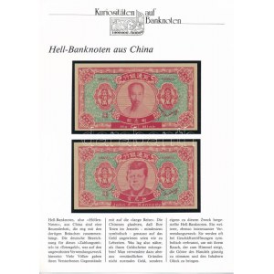 Kína DN 1.000.000HBN Ho Chi Minh + DN. 1.000.000HBN Kennedy német nyelvű leírással T:I- China ND 1.000...