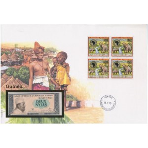 Guinea 1981. 2S felbélyegzett borítékban, bélyegzéssel T:1 Guinea 1981...