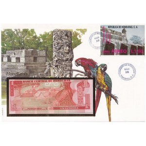 Honduras 1989. 1L felbélyegzett borítékban, bélyegzéssel T:I Honduras 1989...