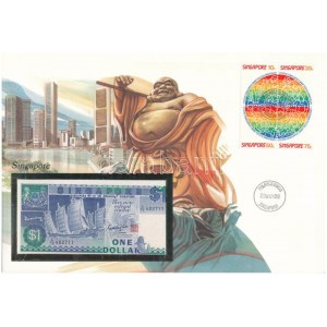 Hongkong 1986. 10$ borítékban, alkalmi bélyeggel és bélyegzésekkel T:I Hong Kong 1986...