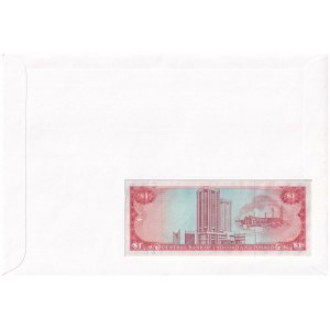 Trinidad és Tobago 1985. 1$ felbélyegzett borítékban, bélyegzéssel T:I Trinidad and Tobago 1985...