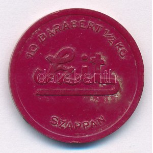 ~1930. Laci / Szit - 10 darabért 1/2kg műanyag szappanbárca piros színben T:2 ph.