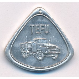 ~1960. Volán / TEFU (Teherfuvarozás) Al közlekedési bárca T:1-,2 ph
