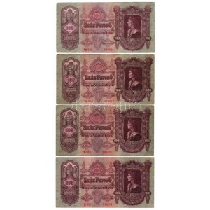 1930. 100P (7x) mind csillagos sorozatjellel T:III Adamo P17