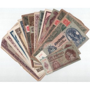 1930-1946. 16 darabos pengő bankjegytétel 5P - 10.000BP T:I- - III-