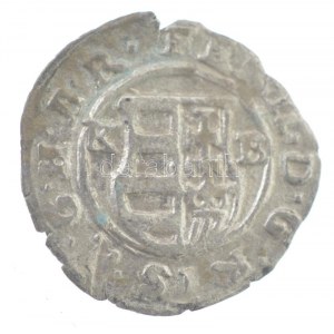 1635K-B Denár Ag II. Ferdinánd kapszulában, tanúsítvánnyal (0,49g) T:2- patina, kis kitörés Hungary 1635K...
