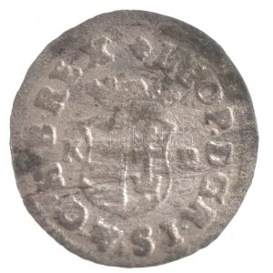 1703K-B Duarius I. Lipót Körmöcbánya, kapszulában, tanúsítvánnyal (0,52g) T:2- patina, repedés...