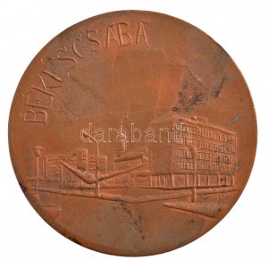 1971. Békéscsaba / III. Országos Véradó Konferencia bronz emlékérem. Szign.: Simon S. (50,5mm) T...
