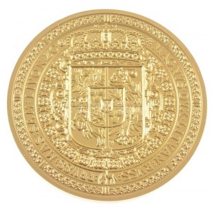DN Történelmi aranypénzek - III. Zsigmond 100 dukát, 1621 aranyozott Cu-Ni utánveret COPY beütéssel (20g/38,61mm) T...