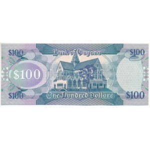 Guyana DN (2009-2012) 100$ B/44 534409 T:I- Guyana ND (2009-2012) 100 Dollars B/44 534409 C:AU Krause P...