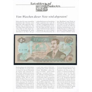 Irak 1994. 50D német nyelvű leírással T:I- Iraq 1994. 50 Dinars with german description C:AU Krause P...