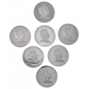 Cook-szigetek 2009. 1$ A természet csodái ezüstözött multicolor Cu-Ni (7xklf) T:PP egyiken patina Cook Islands 2009...