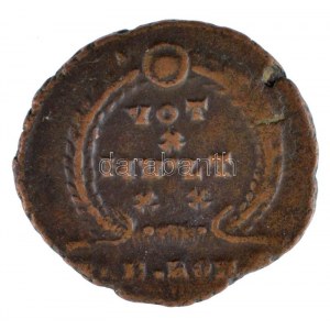 Római Birodalom / Róma / II. Julianus Kr.u 361-363. AE3 bronz (2,96g) T:2 Roman Empire / Rome / Julian II 361-363...