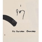 Pór Bertalan (1880-1964): Önarckép. Szitanyomat. Készítette 1979-ben 130példányban a Pesti Műhely: Bak Imre...