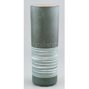 Német retró váza, jelzett, hibátlan, m: 25 cm