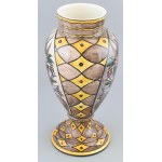 Borszéky Frigyes (1880-1955): Art Deco váza. 1915-20 körül. Hkorának megfelelő állapotban, m: 37 cm, jelzett...