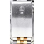 Rolex Datejust 36 16013 típusú férfi karóra, 1987. d: 36mm. (Au/18k) arany lünettával...