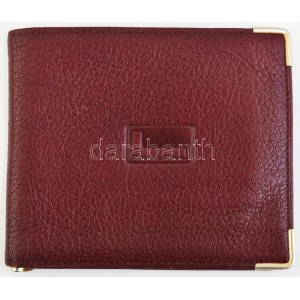LANCEL Paris bőr pénztárca, szép, megkímélt állapotban, 10x12 cm