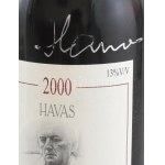 2000 Malatinszky Havas Henrik Villányi Kékfrankos barrique, bontatlan palack száraz vörösbor...