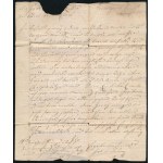 1819 2 db elismervény + német nyelvű levél