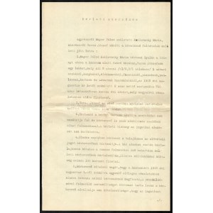 1913 Gyula, bérleti szerződés, aláírásokkal