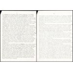 1985 Érdekes gépirat, a zsidó származású Nádas család által üzemeltetett...