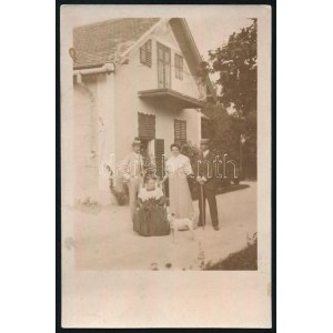 cca 1905 Budatétény fotólap