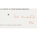 1978 Láng Etelka zongoraművész aláírása meghívón