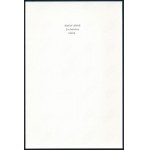 Hervé, Rodolf (1957-2000): Victor Vasarely portréja a műtermében. Hátoldalán pecséttel jelzett fotó, 16x24 cm / Hervé...
