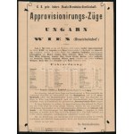 1873 Élelmezési vonatok közlekedése menetrend kivágás