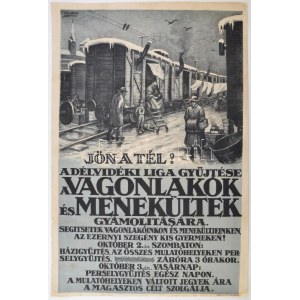 Helbing Aranka (1898-1974): A Délvidéki Liga gyűjtése a vagonlakók és menekültek gyámolítására, kiadja: Klösz és Fia...