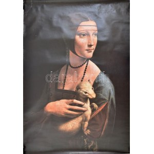 2011 Hölgy hermelinnel, plakát, 80×56 cm