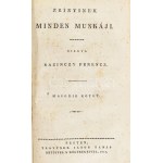 Zrínyi Miklós: Zrínyinek minden munkáji. I-II. köt. Kiadta Kazinczy Ferenc. I. kötet: A Zríniász...