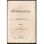 [Méry, Joseph (1797-1866)]: Méry: A Nizam harca. Regény. Francziából fordítá Rosos Klementin. Pest, 1862., Beimel J...