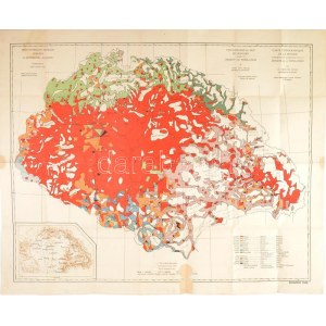1919 Magyarország néprajzi térképe a népsűrűség alapján, az 1910. évi népszámlás alapján, szerk.: gróf Teleki Pál. Bp....