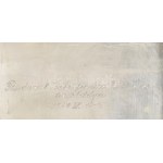 Ezüst (Ag) dobozka, jelzett, 7x9 cm, nettó: 139g