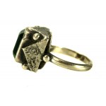 Silver ring with stone, ORNO (13)