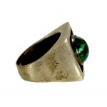 Silver ring with stone, ORNO (15)