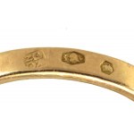 Złote kolczyki i pierścionek, komplet ORNO (29)